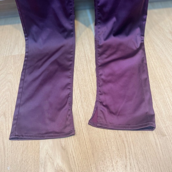 Cranberry Satin Pants - Picture 7 of 7